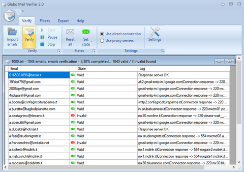 Globo Mail Verifier