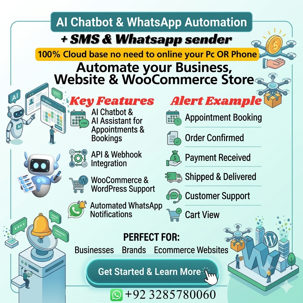 Ai Chat bot and whatsapp marketing AI Chat Bot & Whatsapp Automation - Image 1